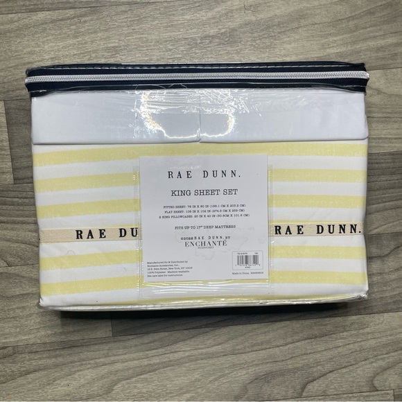 Rae Dunn King Sheet Set - Picture 2 of 2